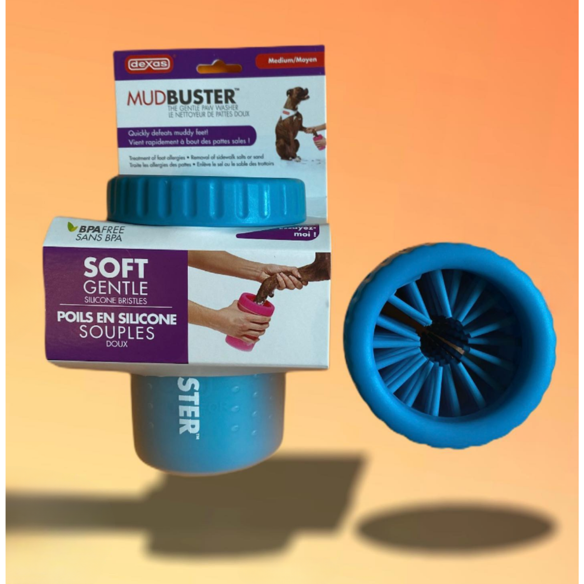 Lavador De Patas Port til Para Mascotas Silicona Suave-6