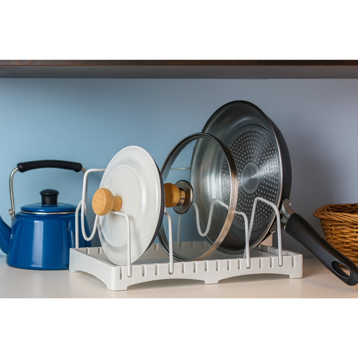 Organizador De Ollas Tapas Sartenes Cocina Multiuso-4