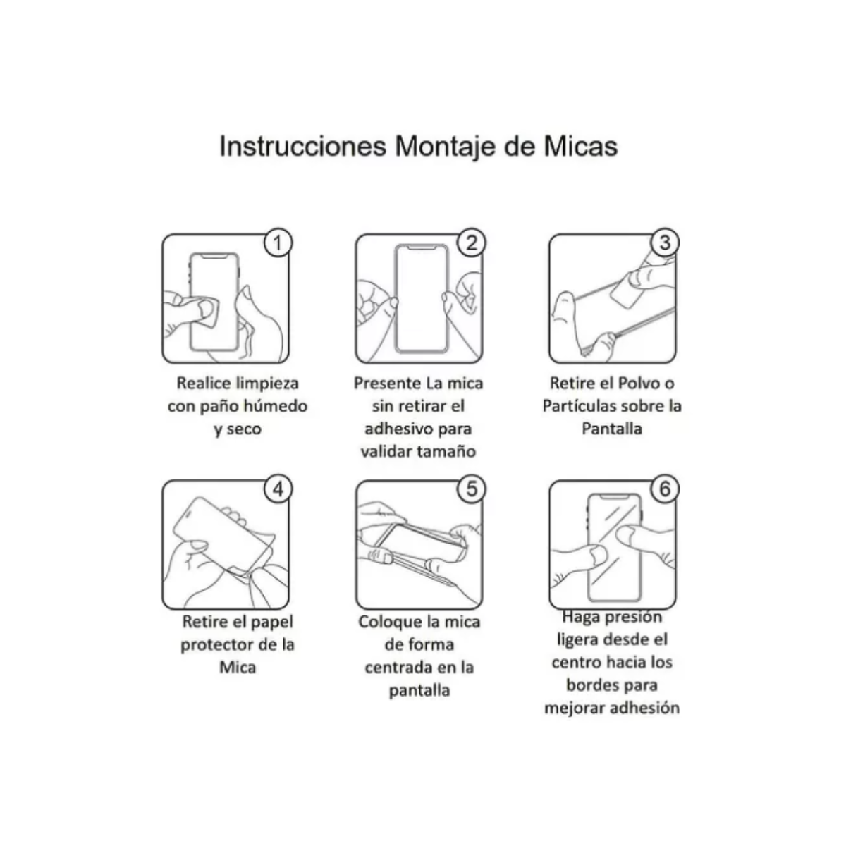 Lamina De Pantalla Completa iPhone 12 -1