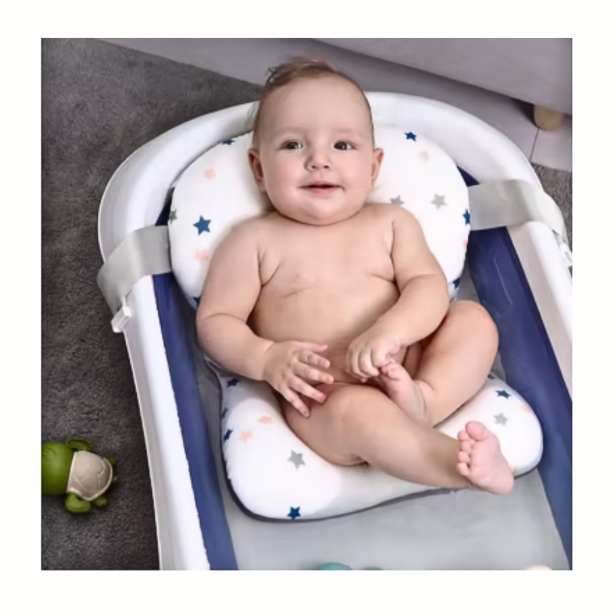 Soporte Cojin Tina Apoyo Antideslizante Para bebe-4