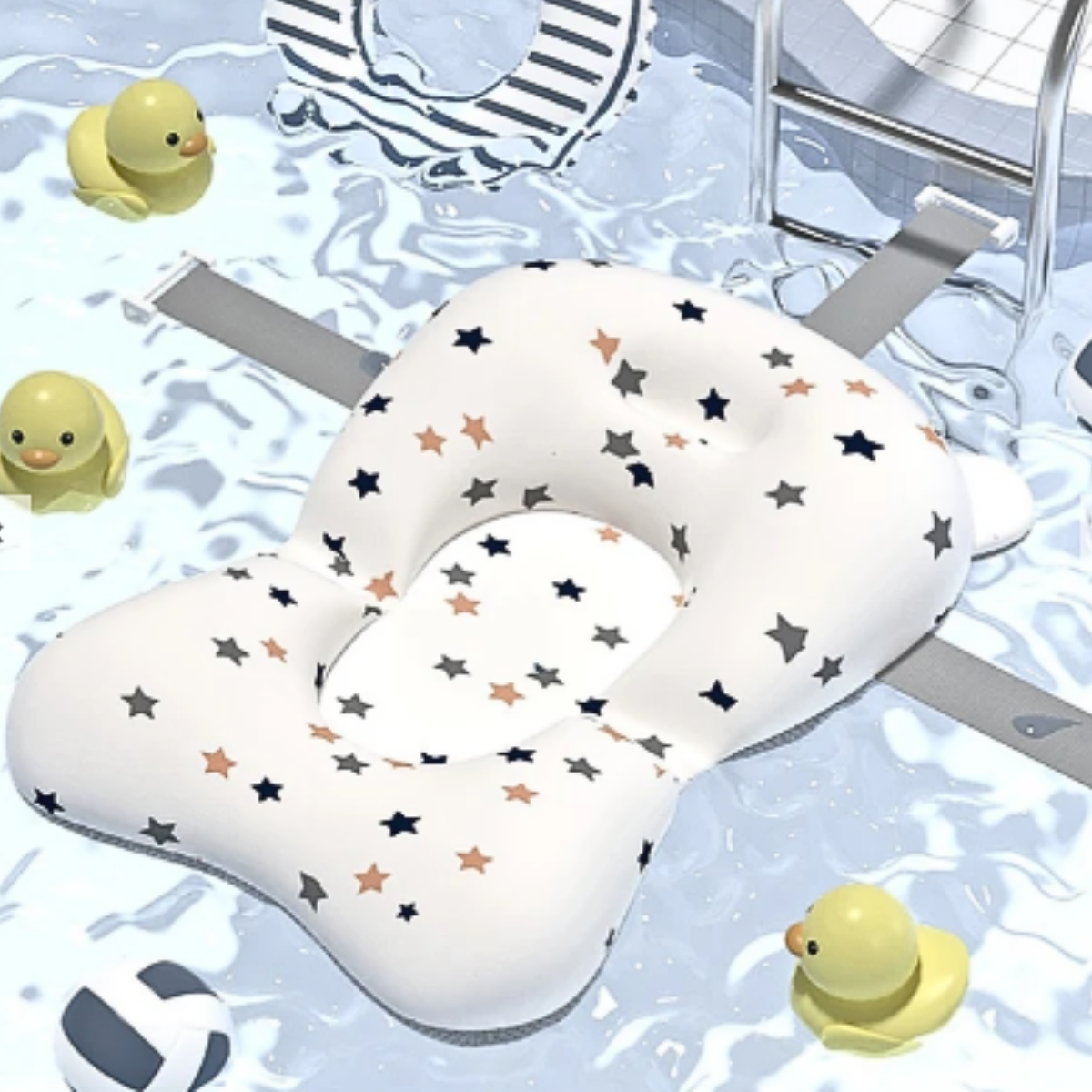 Soporte Cojin Tina Apoyo Antideslizante Para bebe-5
