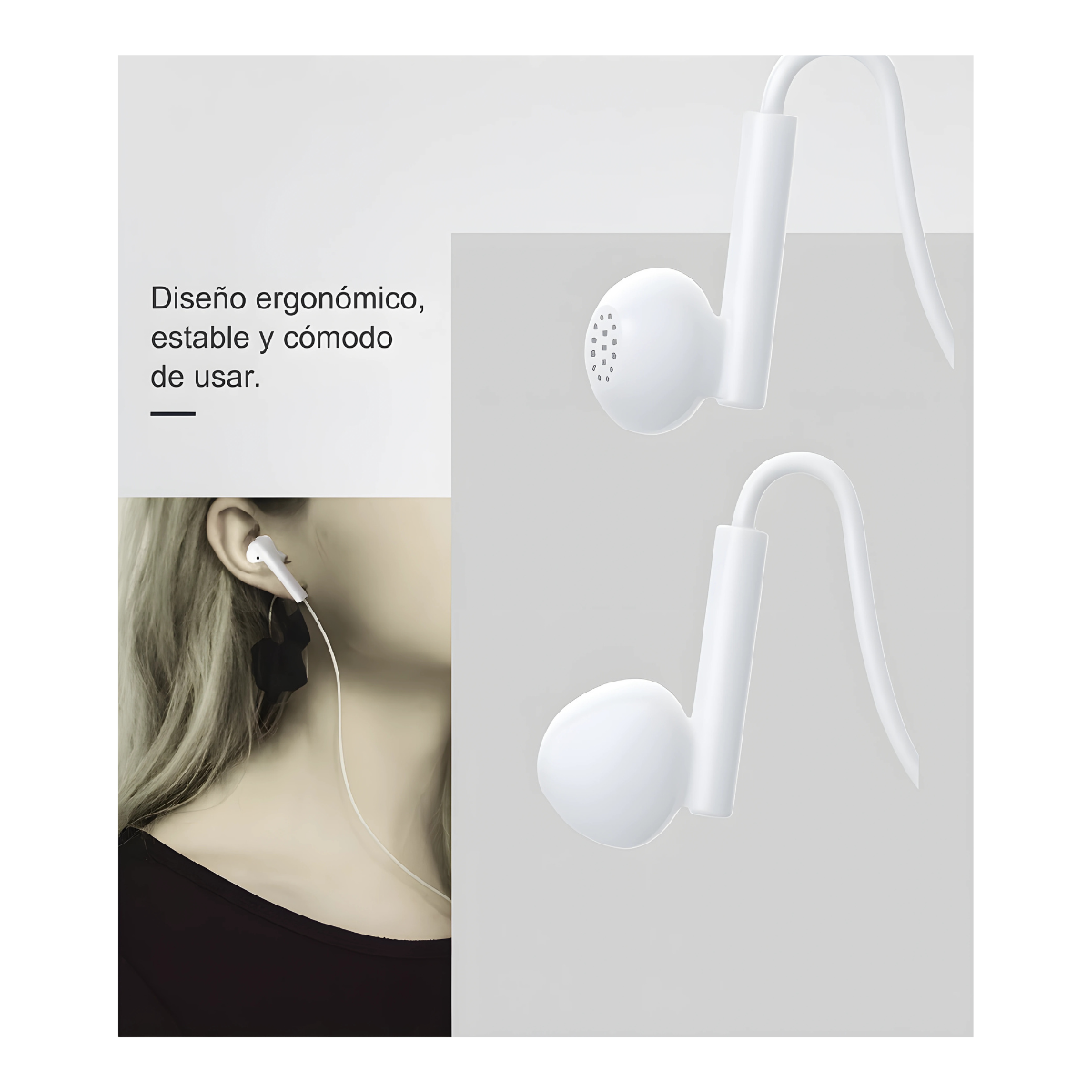 Audifonos Con Cable Lightning Para iPhone Irm Ir33-3