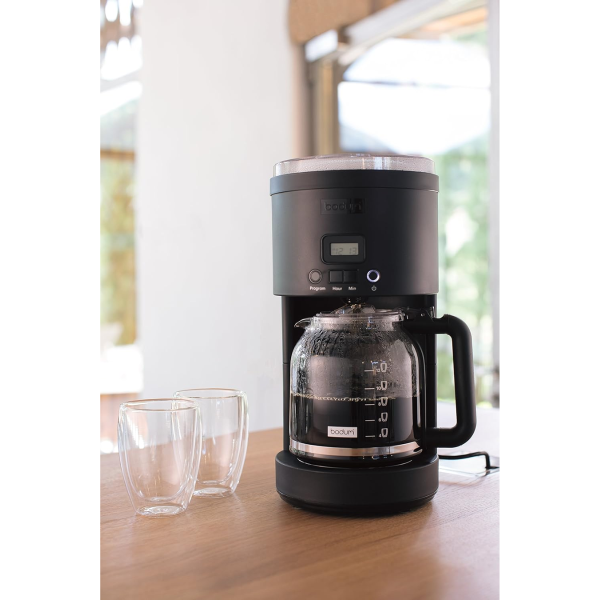 Pack 2 Vasos Vidrio Transparente Moderno 300ml-5