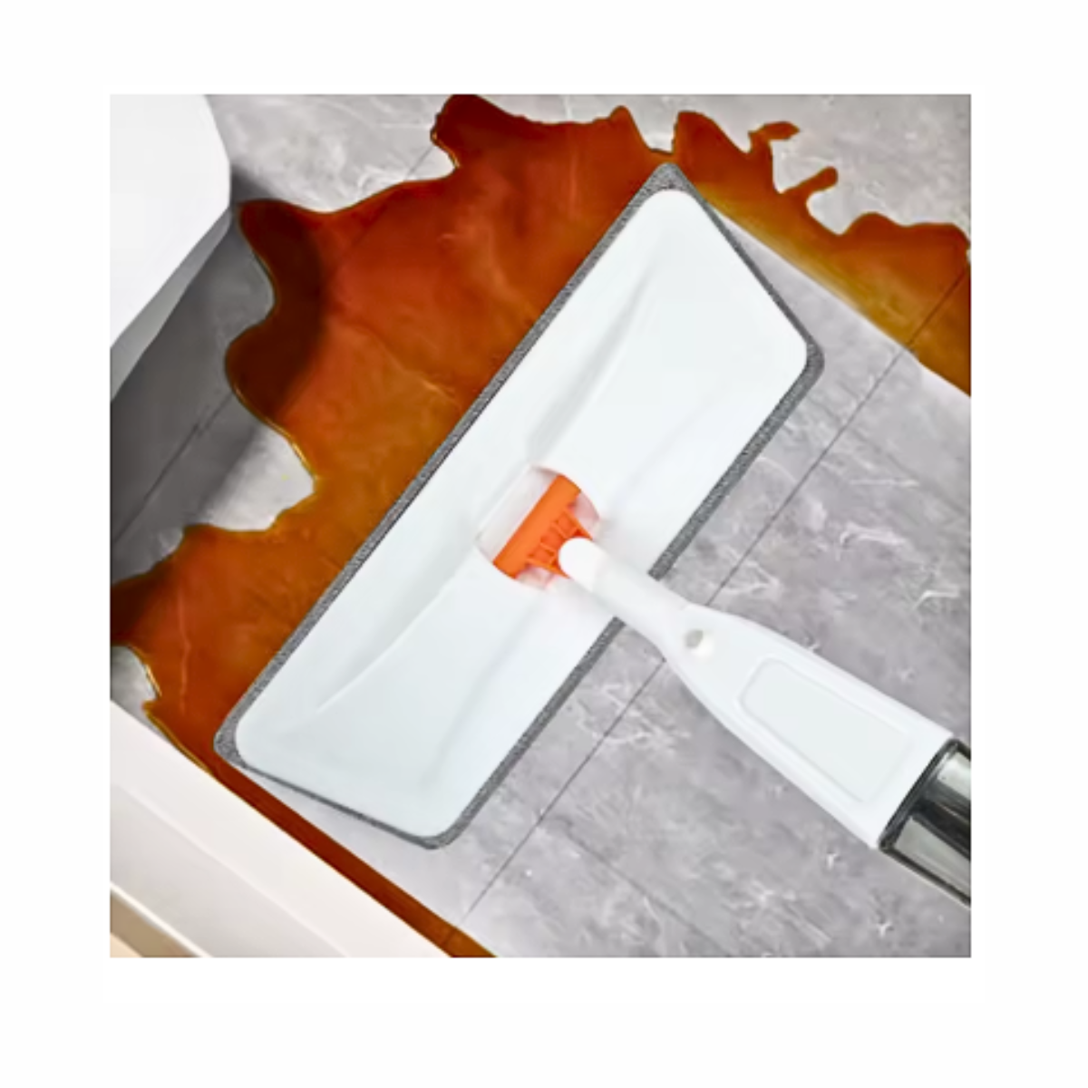 Trapero Mopa Microfibra Con Rociador Para Piso Reutilizable-3