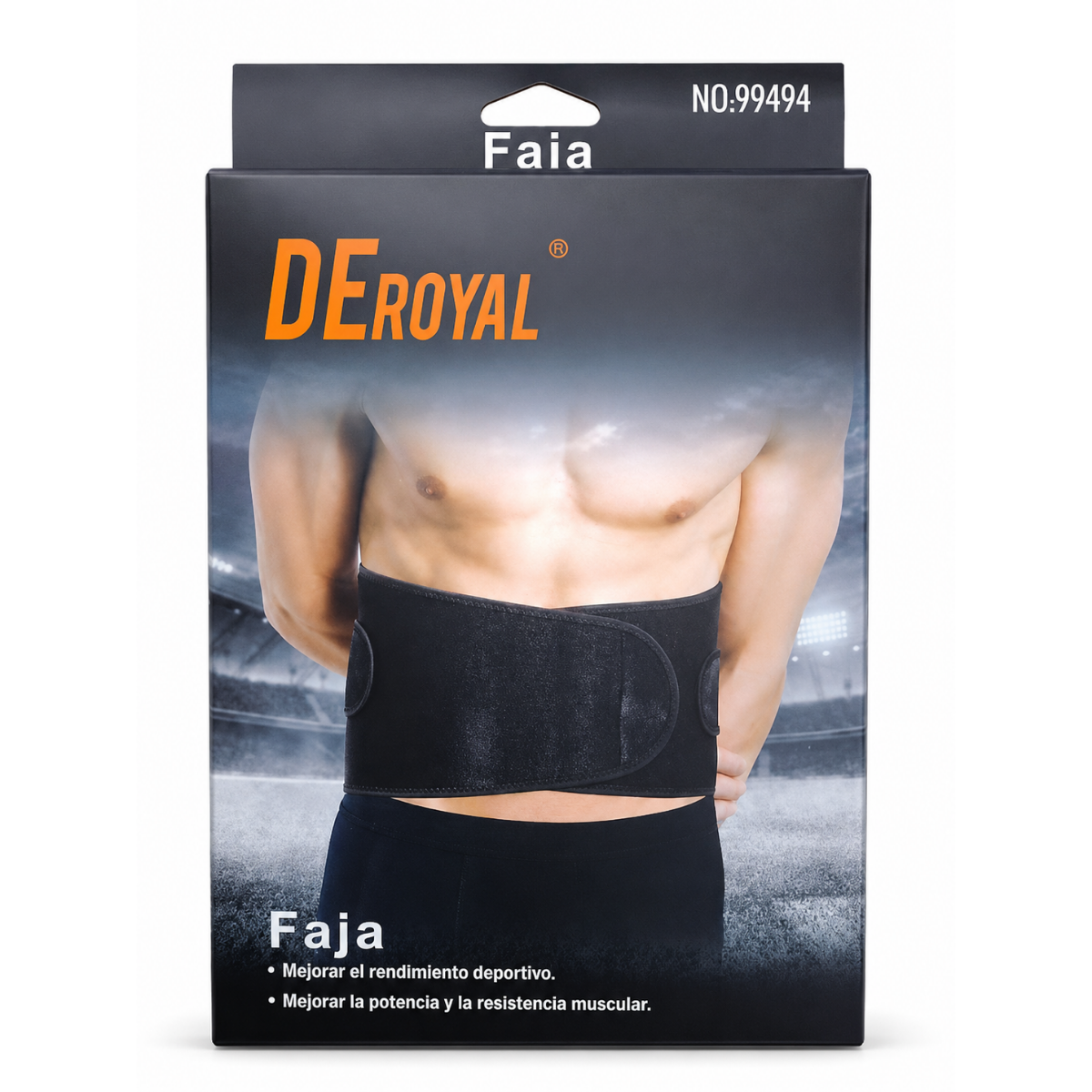 Faja Protectora Lumbar Deportiva Soporte Compresion-6