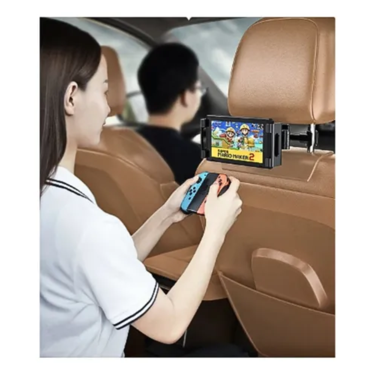 Soporte Para Auto Celular Tablet Consola Videojuegos Negro-4