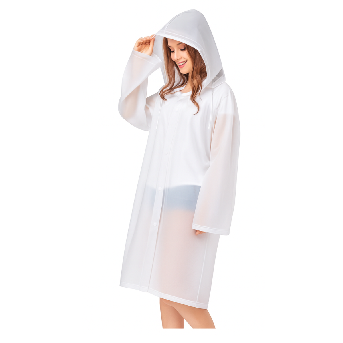 Capa Poncho Para Lluvia Hombre Mujer Sombrilla Paragua-0