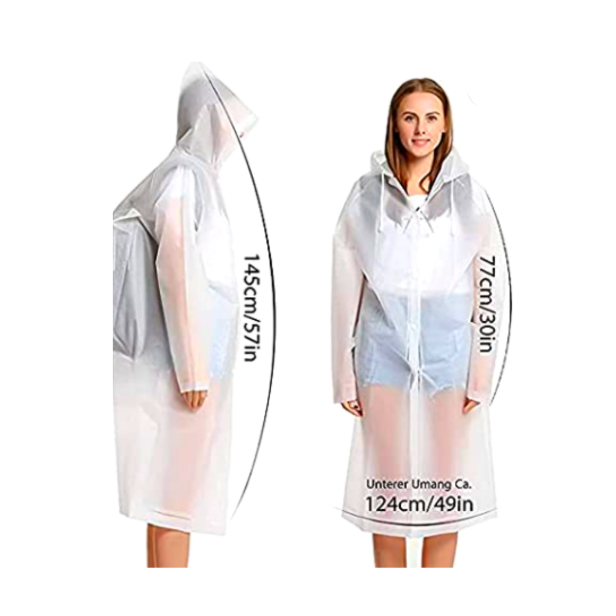 Capa Poncho Para Lluvia Hombre Mujer Sombrilla Paragua-2