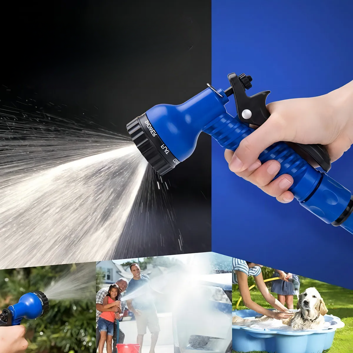 Manguera Riego Jardin Retráctil Expandible 30 Mts/100ft-7