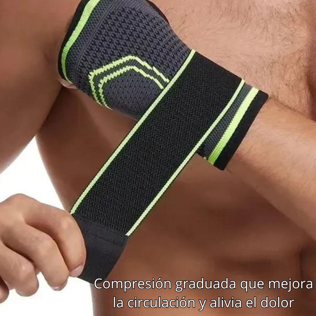 Munequera Antebrazo Deportiva Ajustable Con Compresion-2