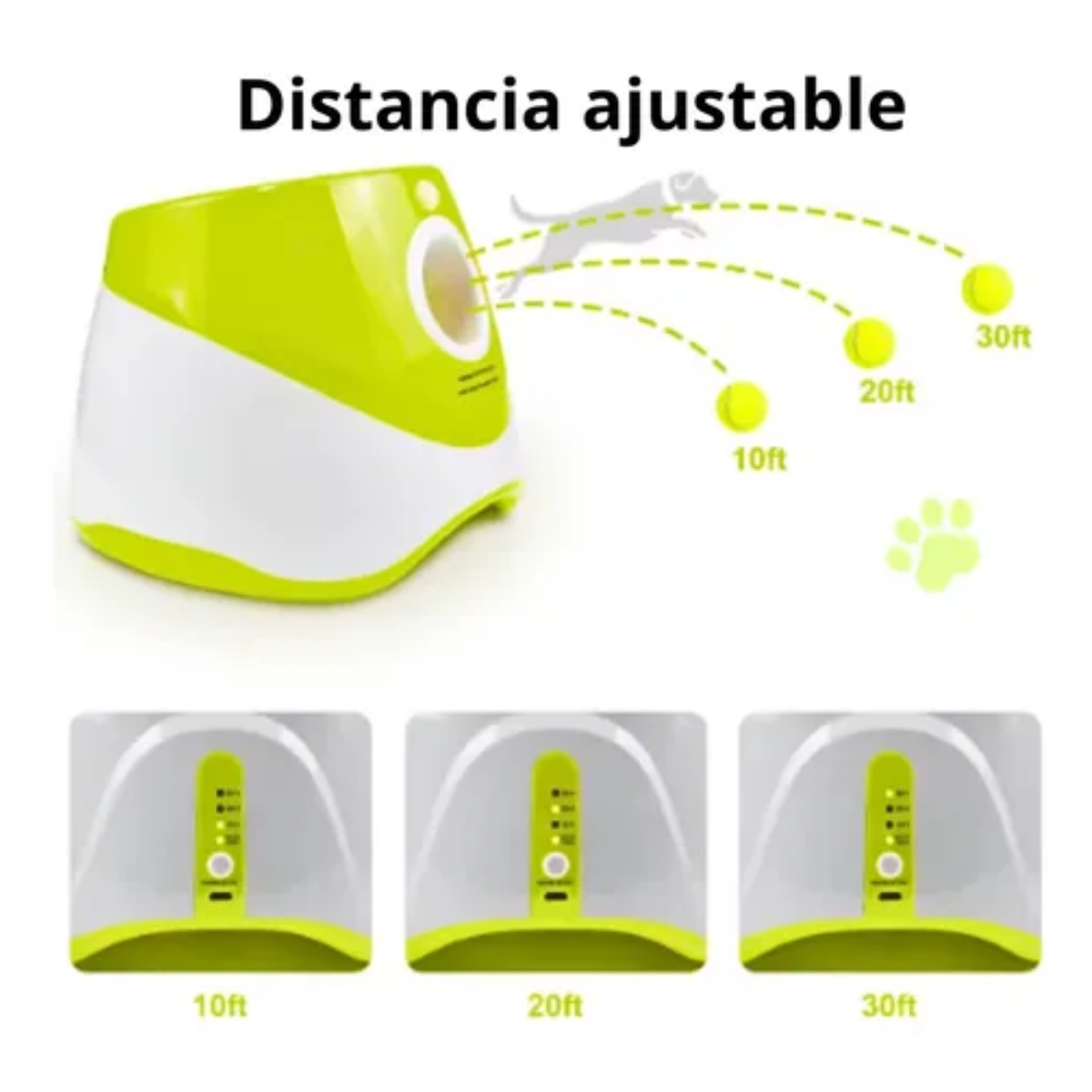 Lanzador Automático De Pelotas Máquina Entrenamiento Perros-3