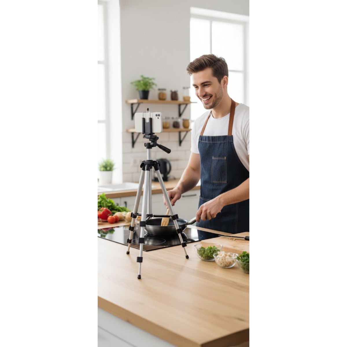 Soporte Tripode Para Celular Grabación Videos Fotos-4