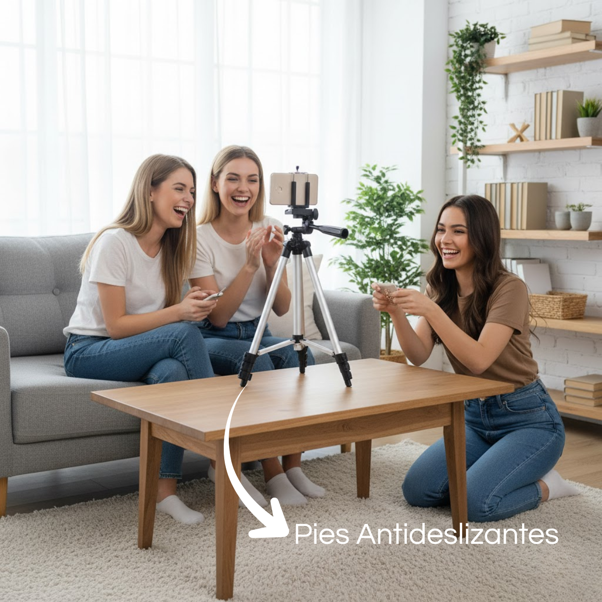Soporte Tripode Para Celular Grabación Videos Fotos-5