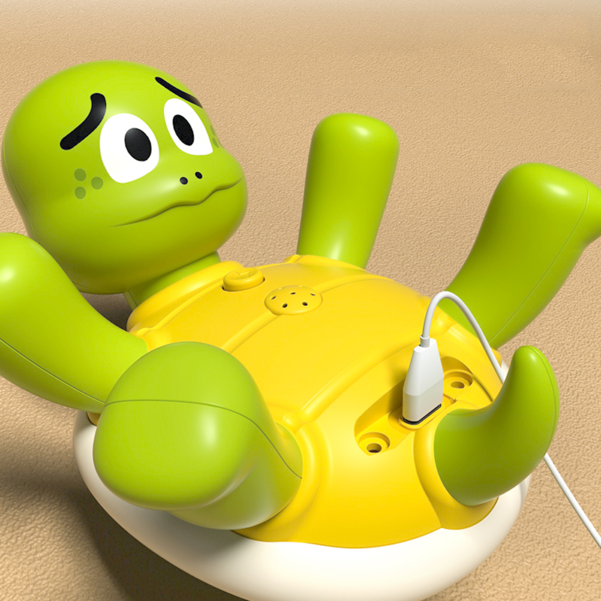 Juguete Tortuga De Actividades Lanzamiento Aros 18 Meses-4