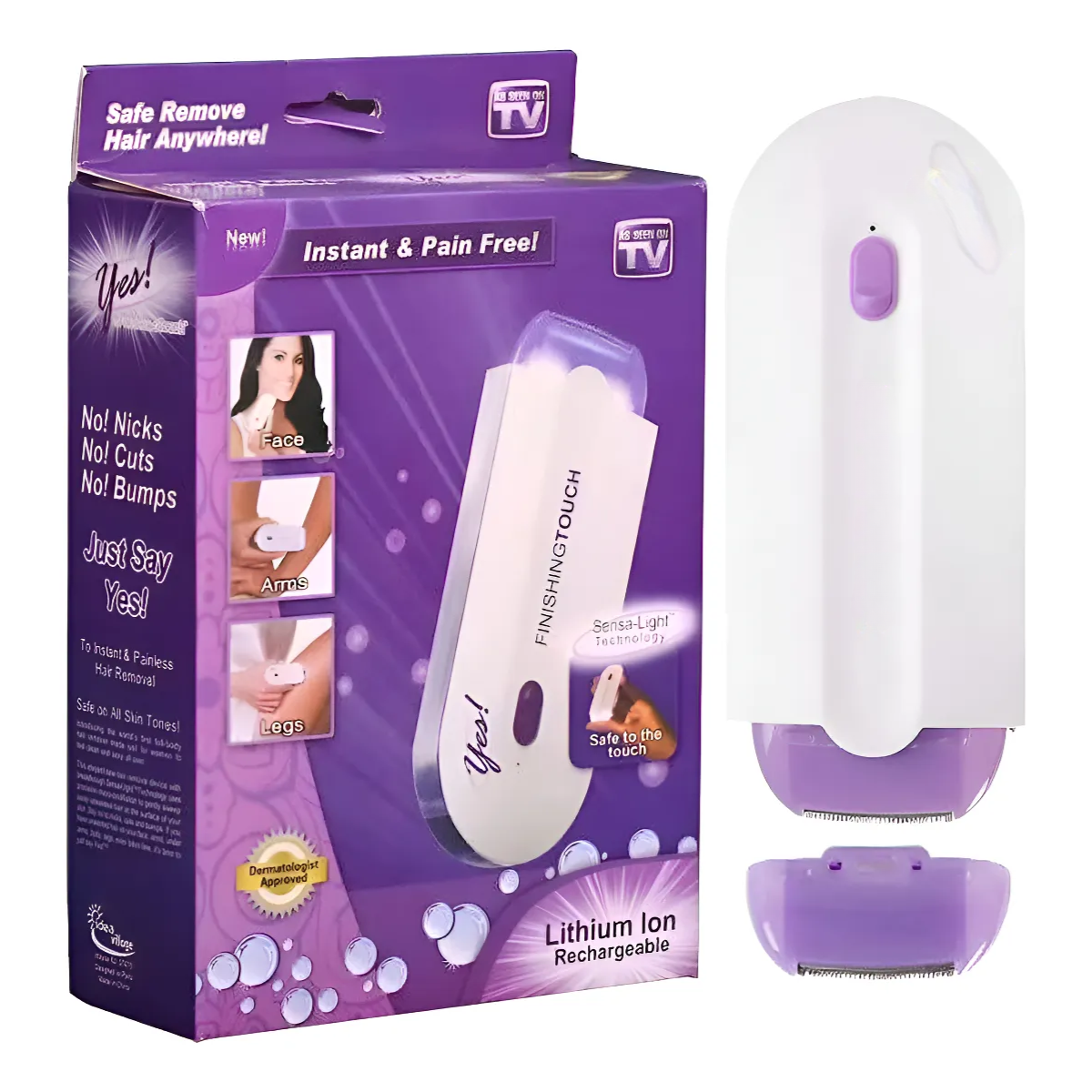 Mini Depiladora Facial Corporal Mujer Portatil Recargable-6