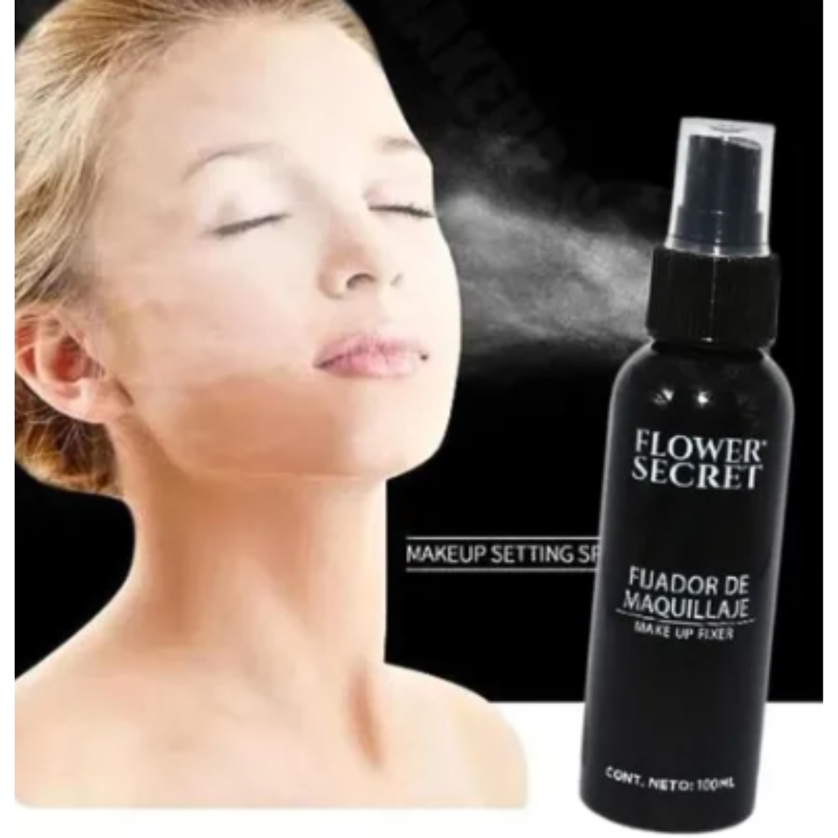 Spray Fijador De Maquillaje Setting Stay Flower Secret 100ml-2