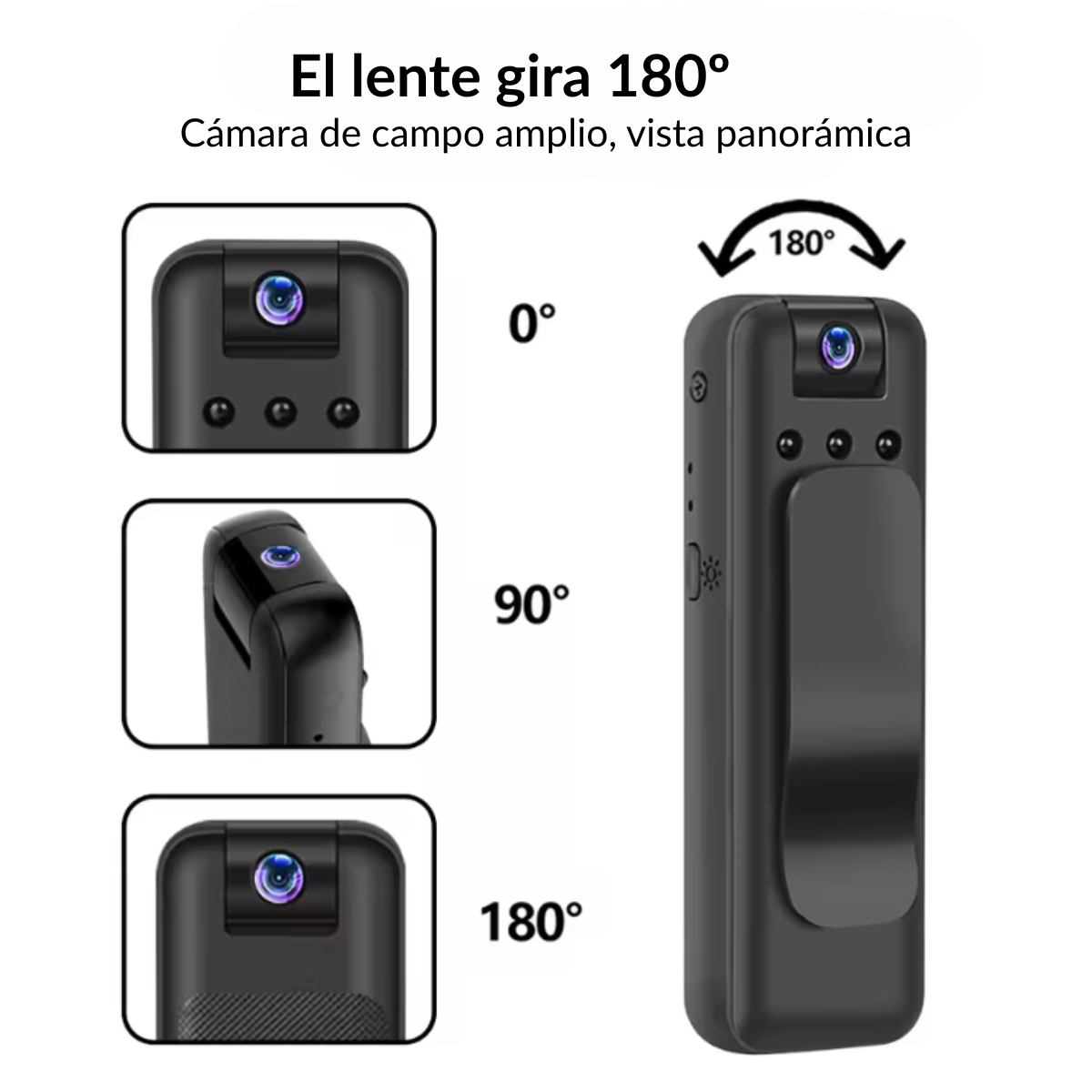 Mini Wifi Camara Bodycam Portatil Grabación De Videos Hd1080-4