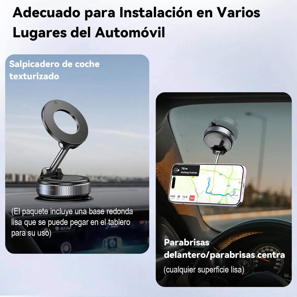 Soporte Celular Magnetico Auto Escritorio Con Ventosa Vid-3