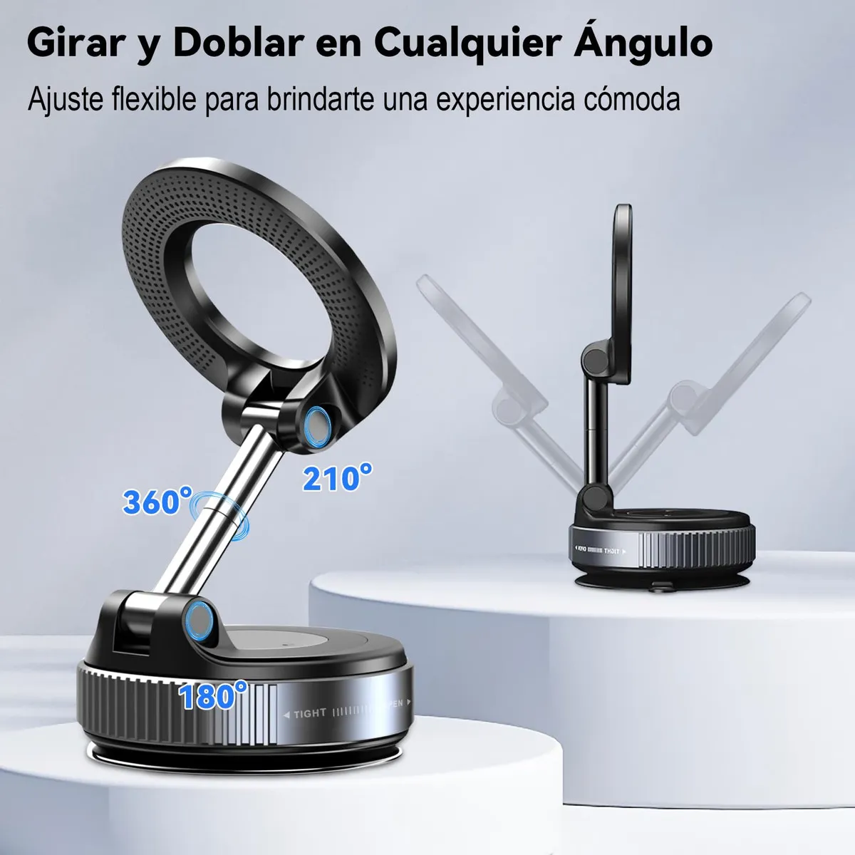 Soporte Celular Magnetico Auto Escritorio Con Ventosa Vid-4