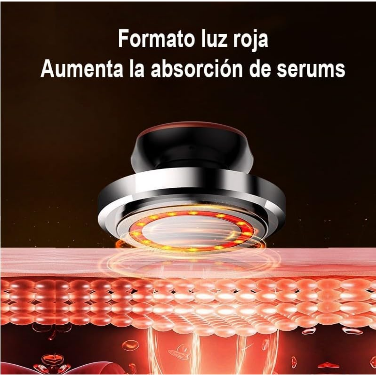 Limpiador Facial Y Lifting Con Luz Led Antiedad Con Calor-4