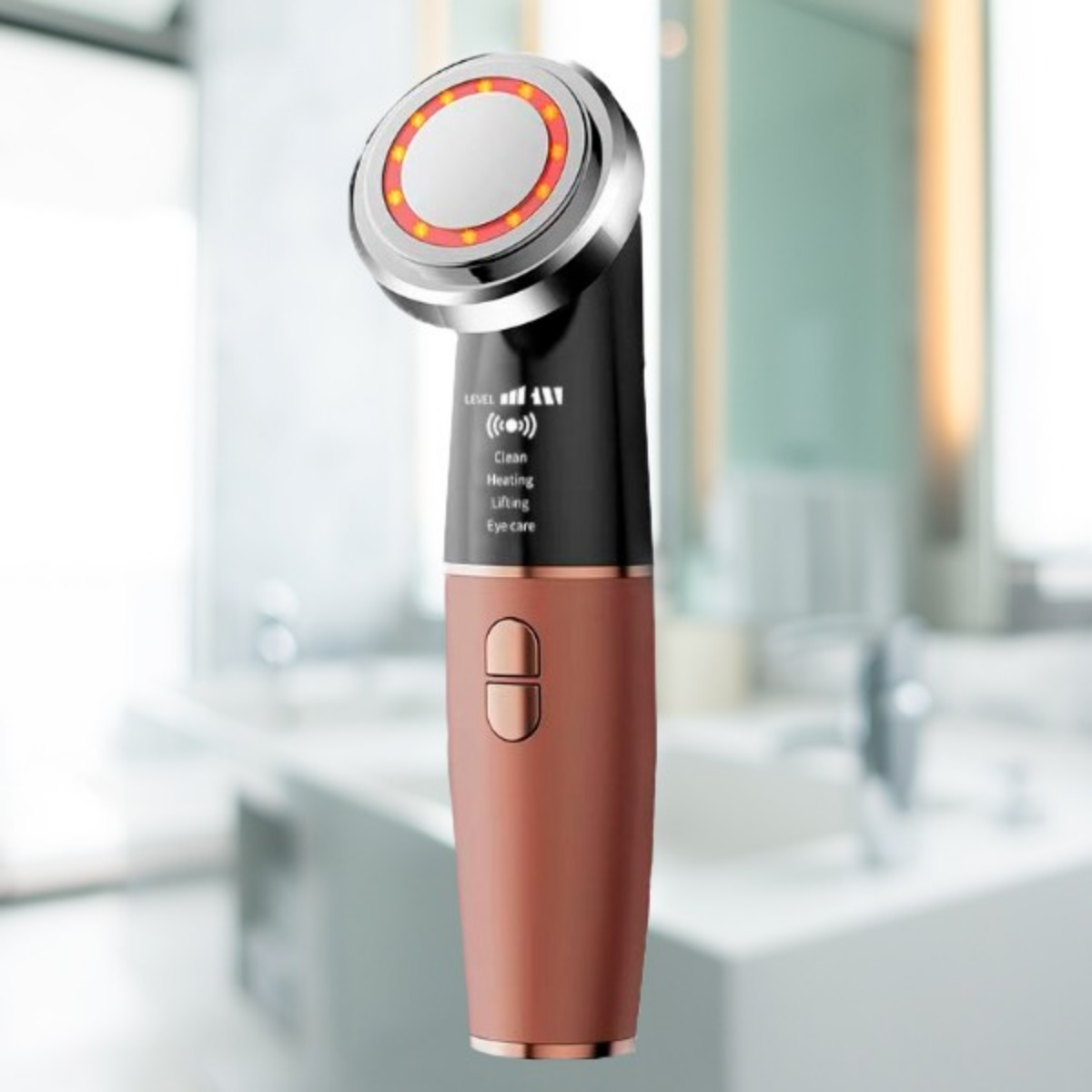 Limpiador Facial Y Lifting Con Luz Led Antiedad Con Calor-6