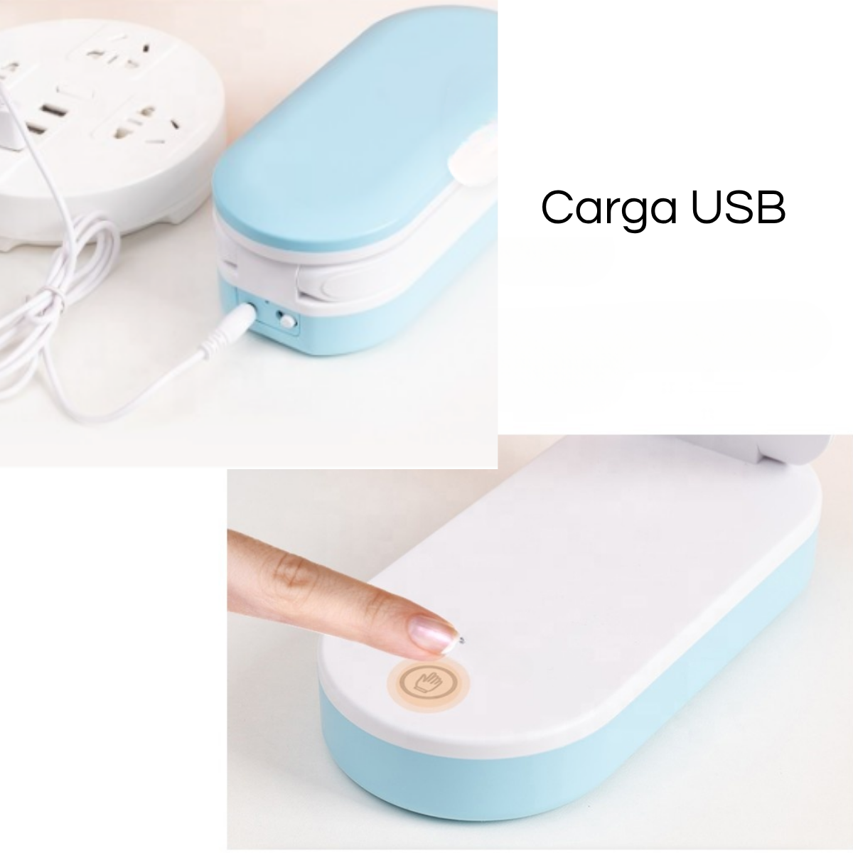 Lámpara Escritorio Lectura Plegable Inalámbrica Portátil-4