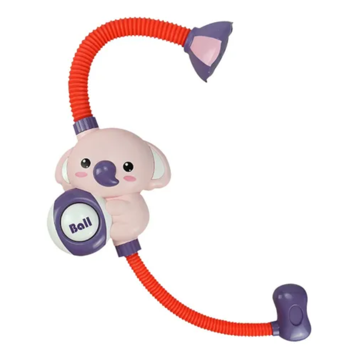 Elefantito Regadera De Baño Para Bebe Juguete Ducha Tina Rosa-0