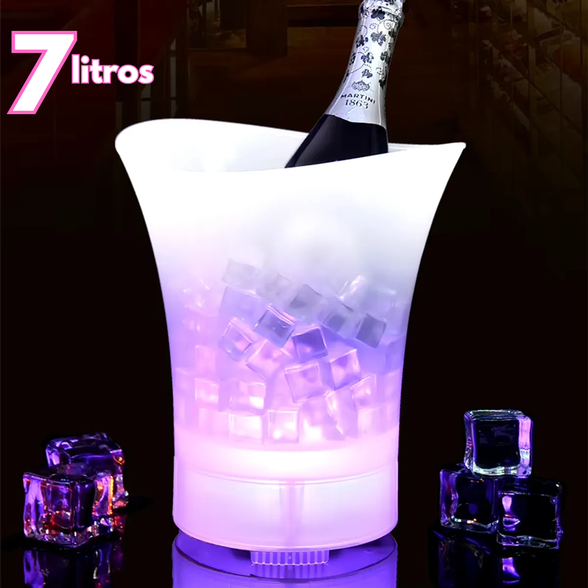 Hielera Con Parlante Bluetooth Luces Led Cooler Speaker-3