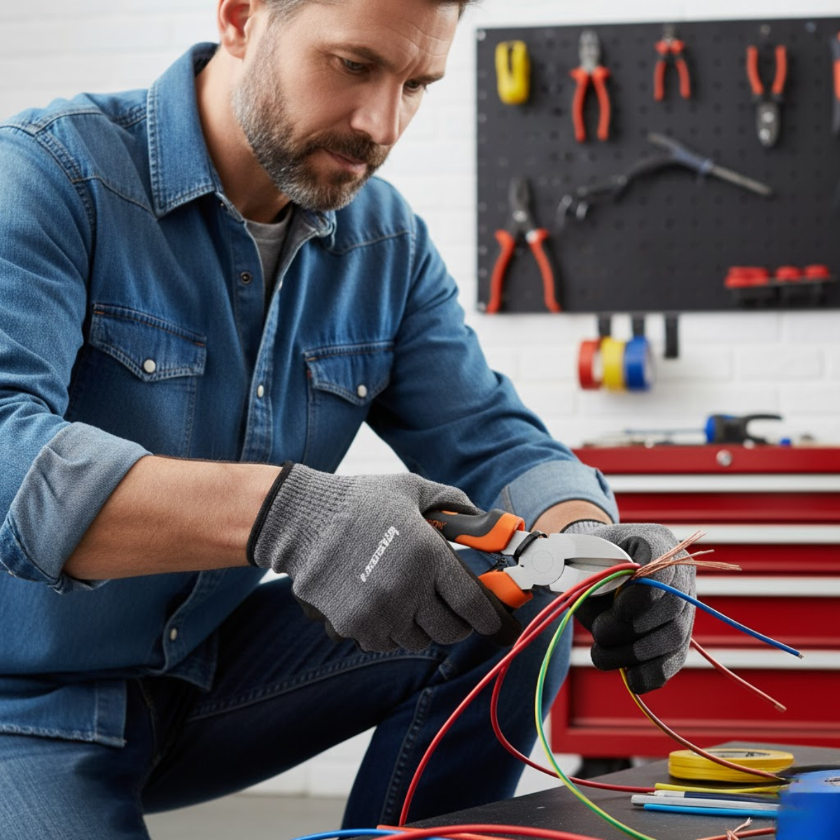 Alicate Pinza De Corte Profesional Mango Antideslizante-5