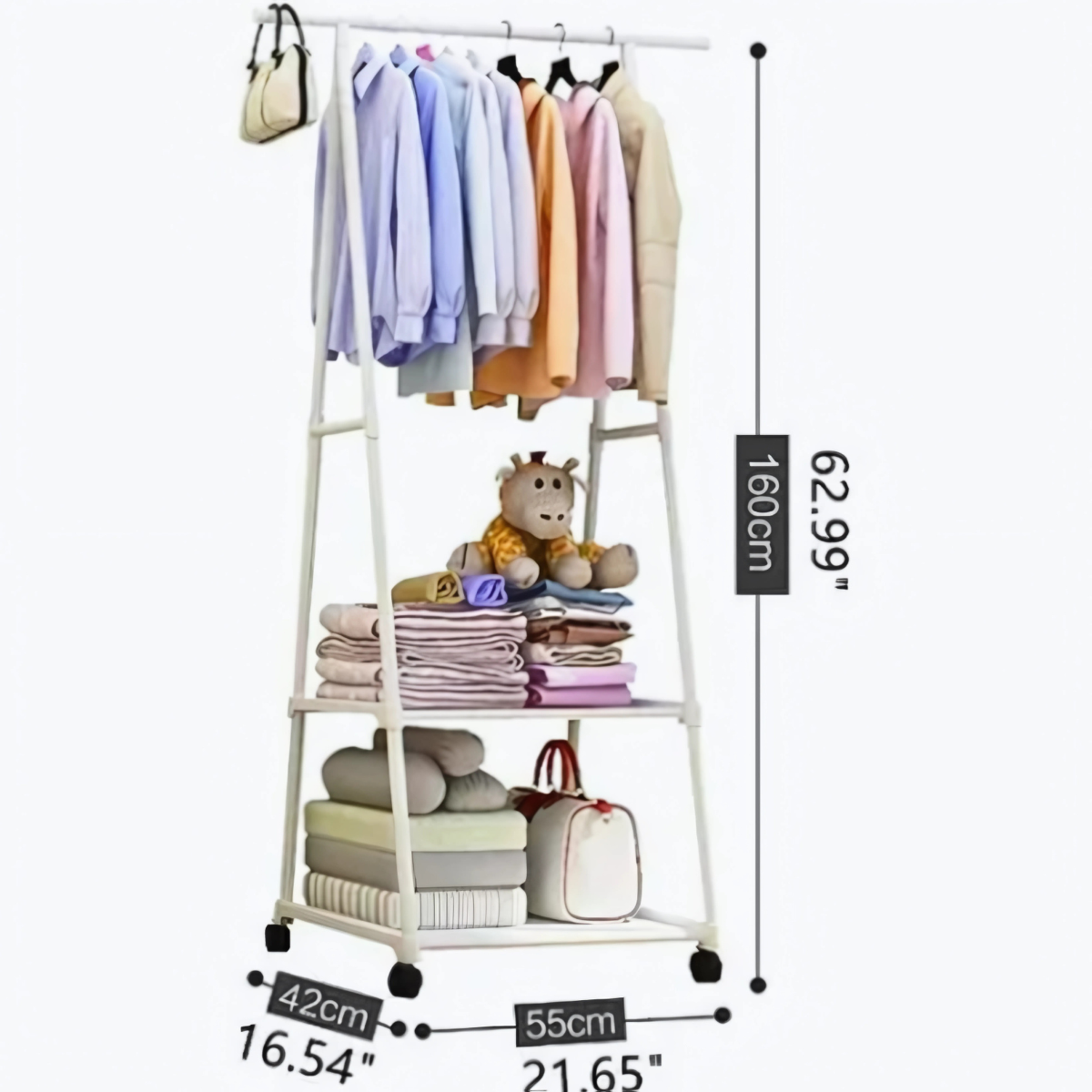 Perchero Multifuncional Organizador Ropa Zapatos Accesorios-2