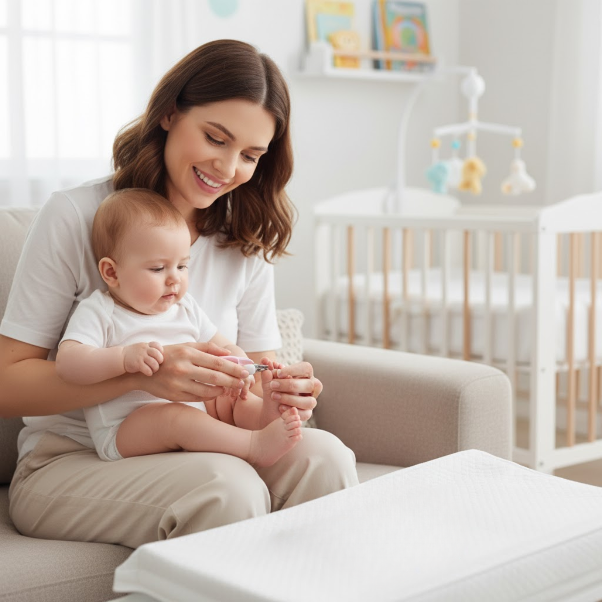 Set Cuidado Higiene Bebé 6 En 1 Cepillo Cortauñas Lima-4