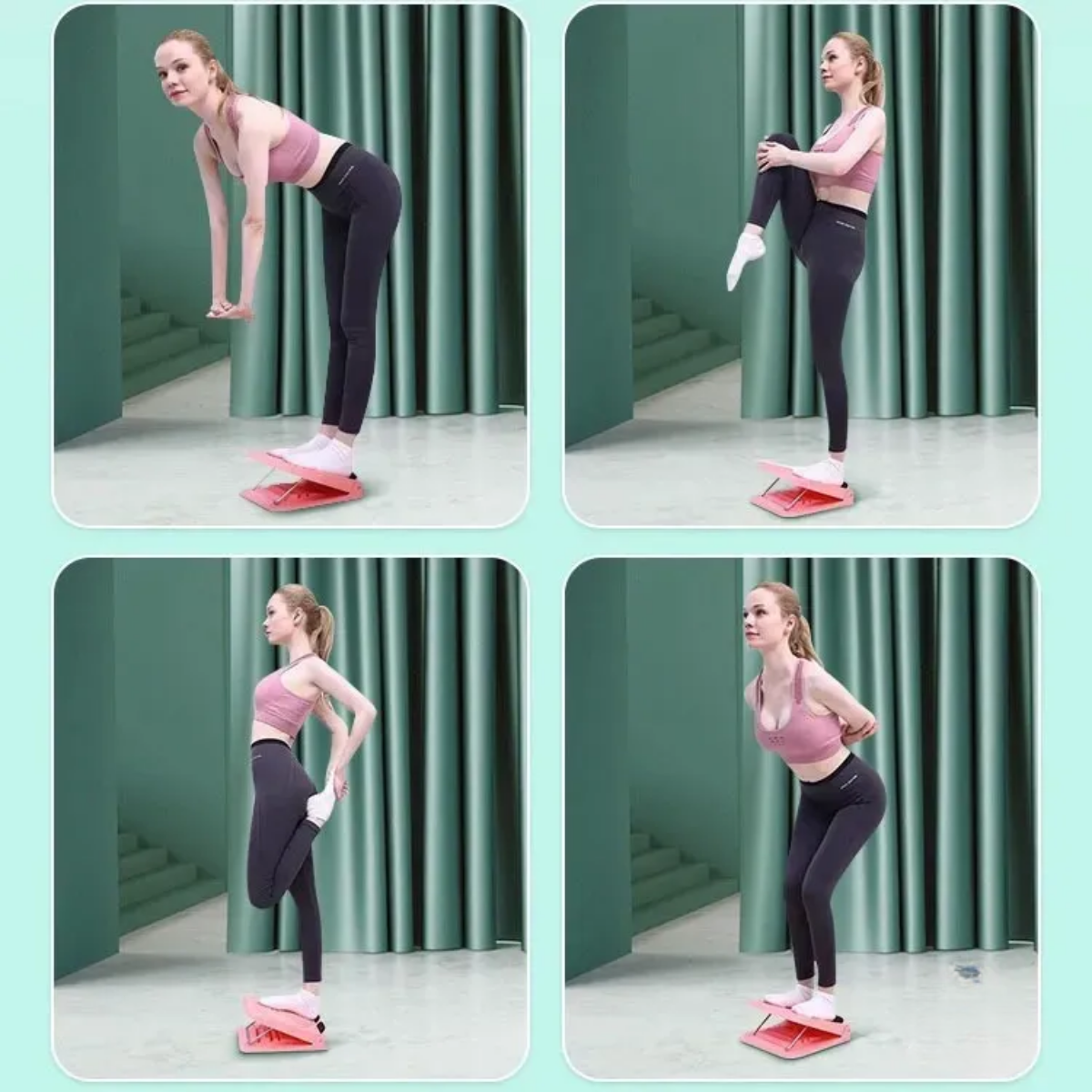 Tabla De Estiramiento Fitness Inclinada Ajustable Gym Casa-4