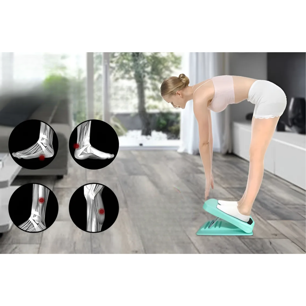 Tabla De Estiramiento Fitness Inclinada Ajustable Gym Casa-8