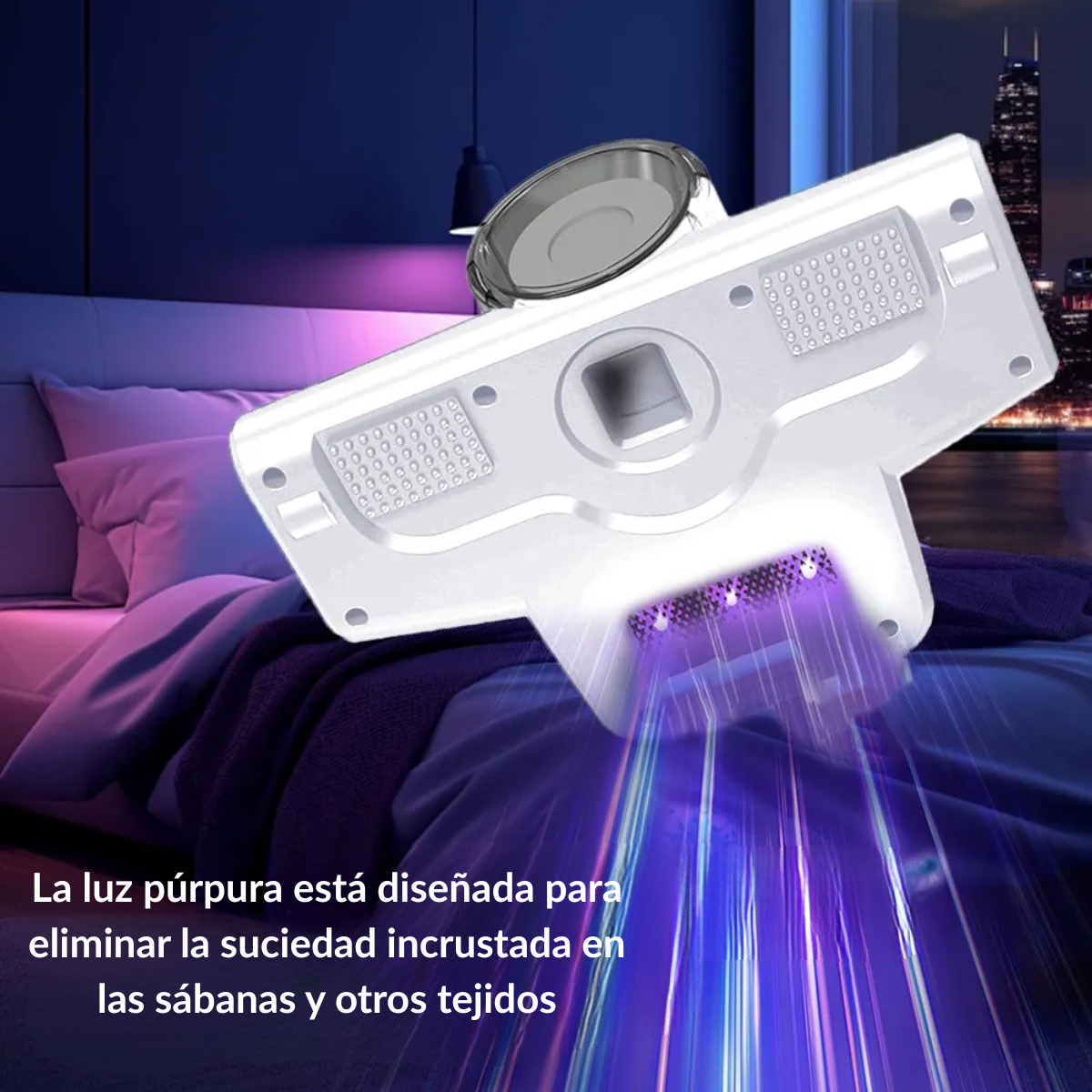 Aspiradora Mano Inalámbrica Portátil Anti Ácaros Luz Uv K12-5