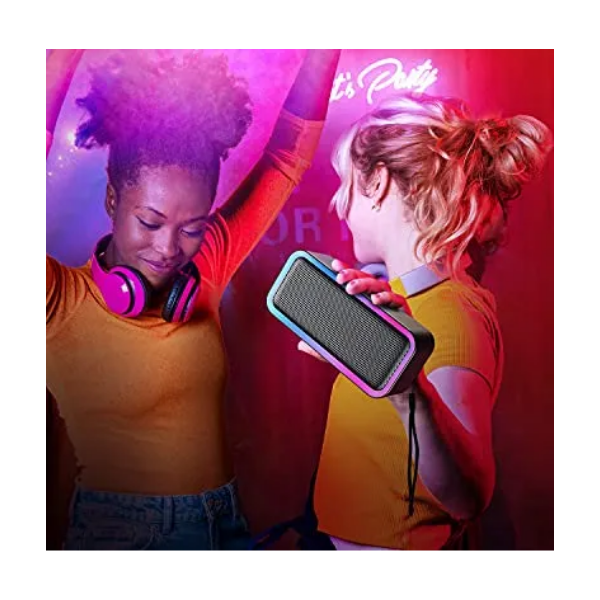 Parlante Altavoz Bluetooth Inalambrico Luz Rgb-7