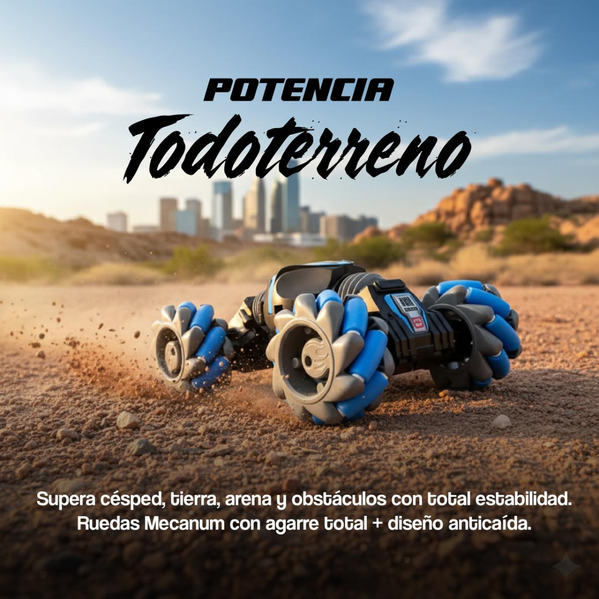 Auto Control Remoto Acróbata + Pulsera Control Mano-6