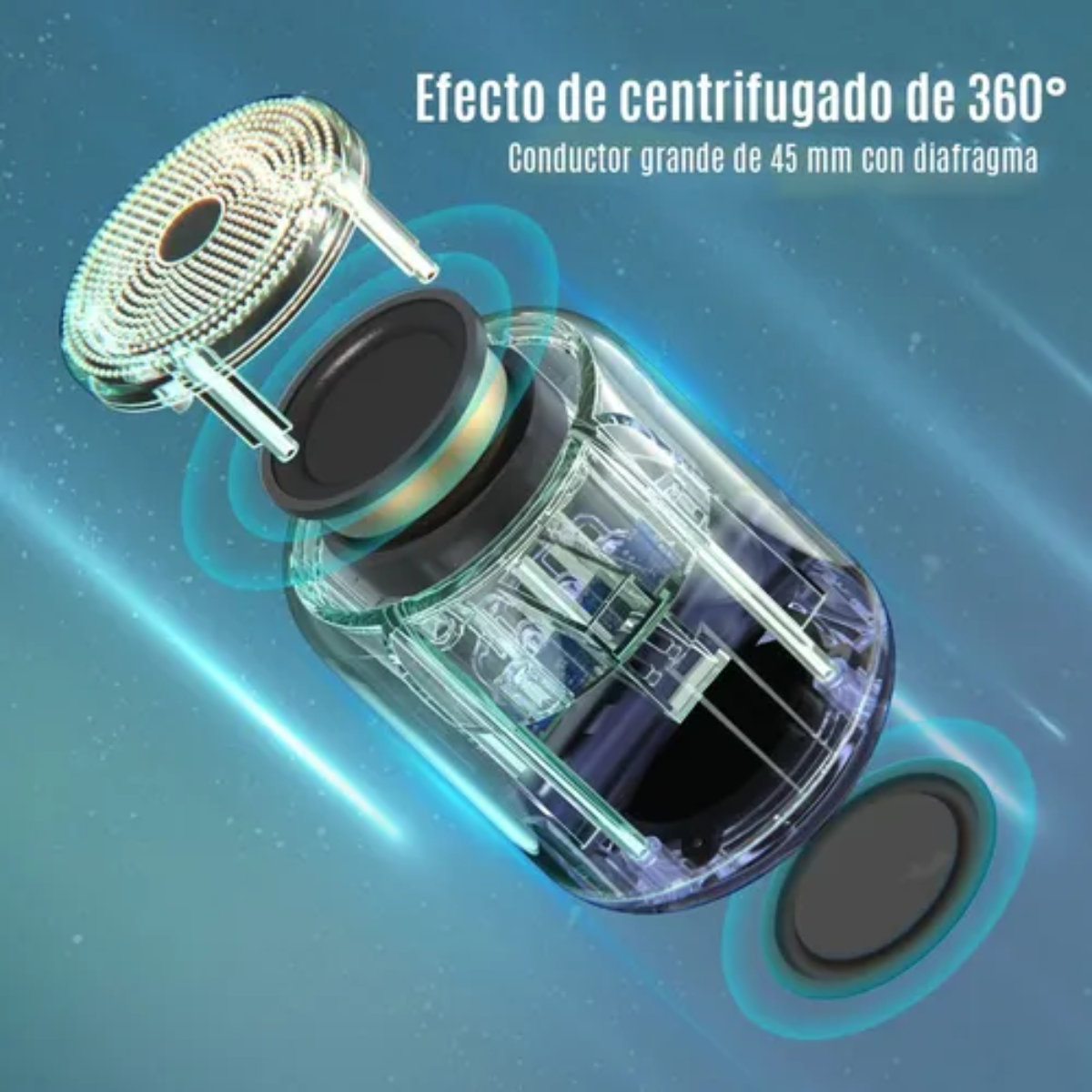 Parlante Bluetooth 5.0 Waterproof Vidvie Portatil Speaker-6