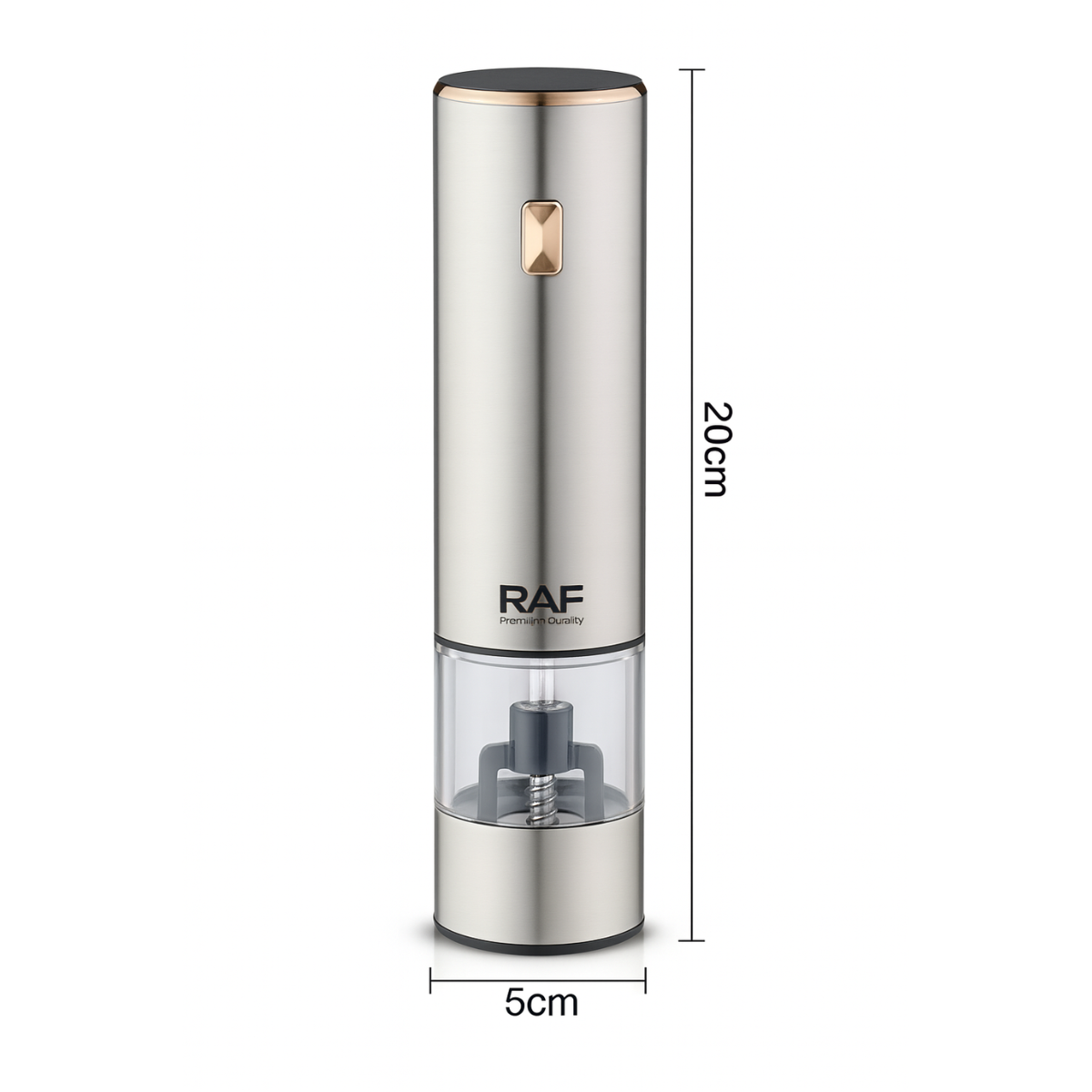 Molino Molinillo De Pimienta Sal Especias Multiuso 70ml-4