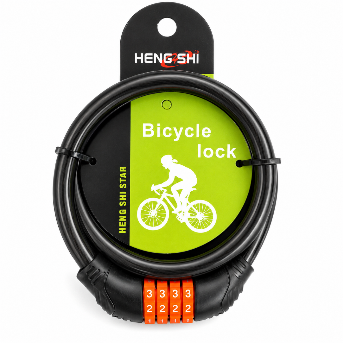 Candado Cable Seguridad Bicicleta Combinacion Numerica-0