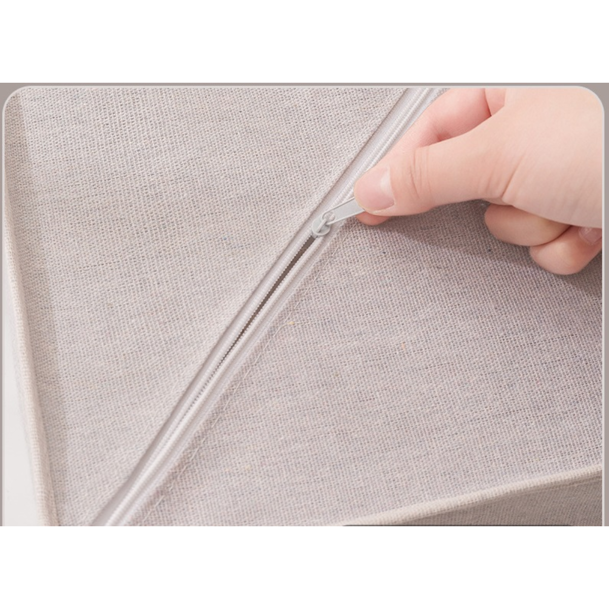 Organizador De Cajones Ropa Interior Blanco 16 Bolsillos 32x32x10cm-4