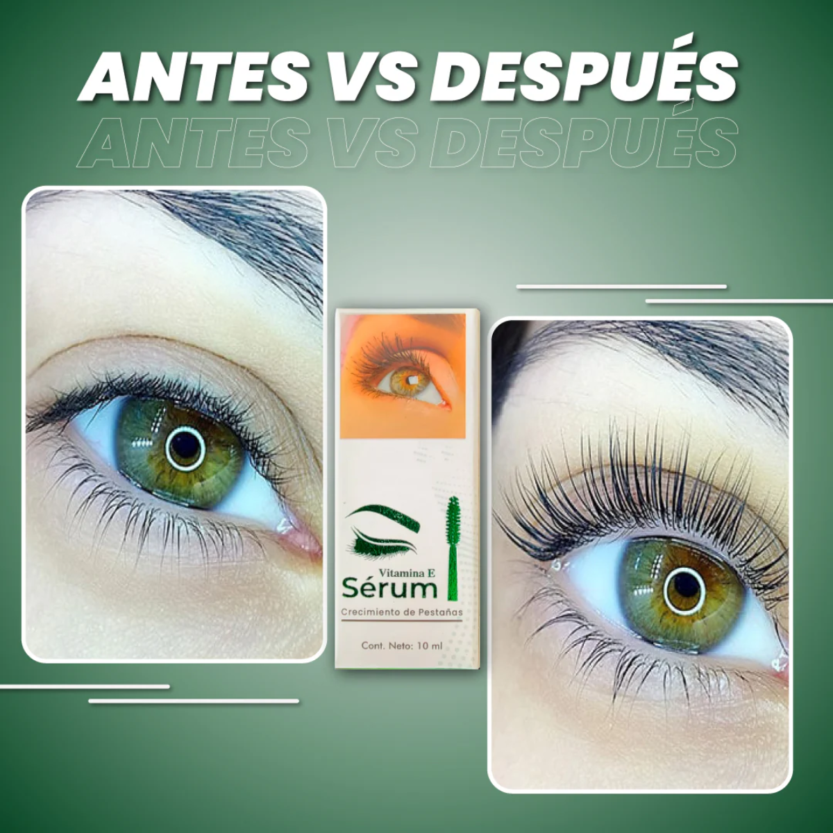 Serum Fortalecedor Pestañas + Vitamina E 10ml-4