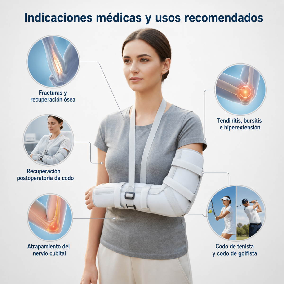 Cabestrillo Inmovilizador Soporte De Hombro Y Brazo-3
