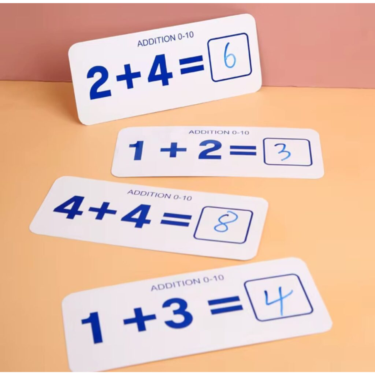 Juego Didactico Infantil Matematicas Tarjetas Montessori 3-5