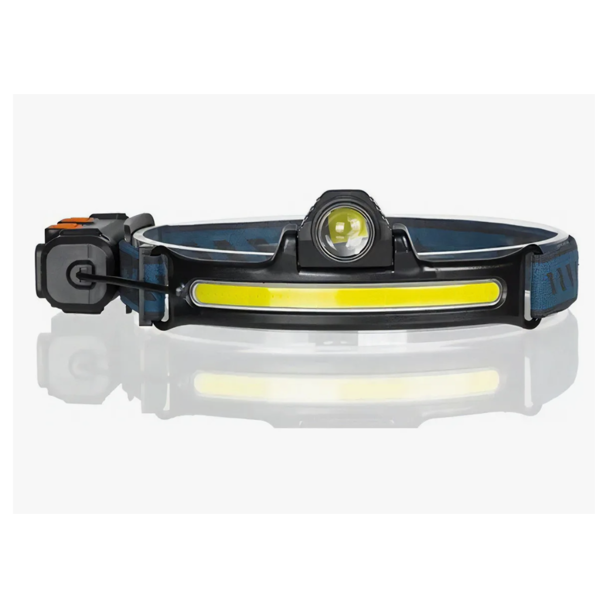 Linterna Frontal Led Minero Recargable 5000lum Cintillo-2