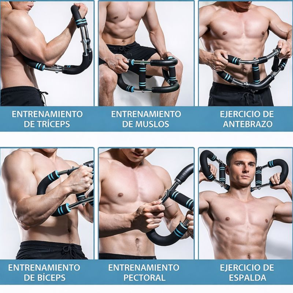 Fortalecedor Brazos Pecho Multifuncional Ejercicio En Casa-3