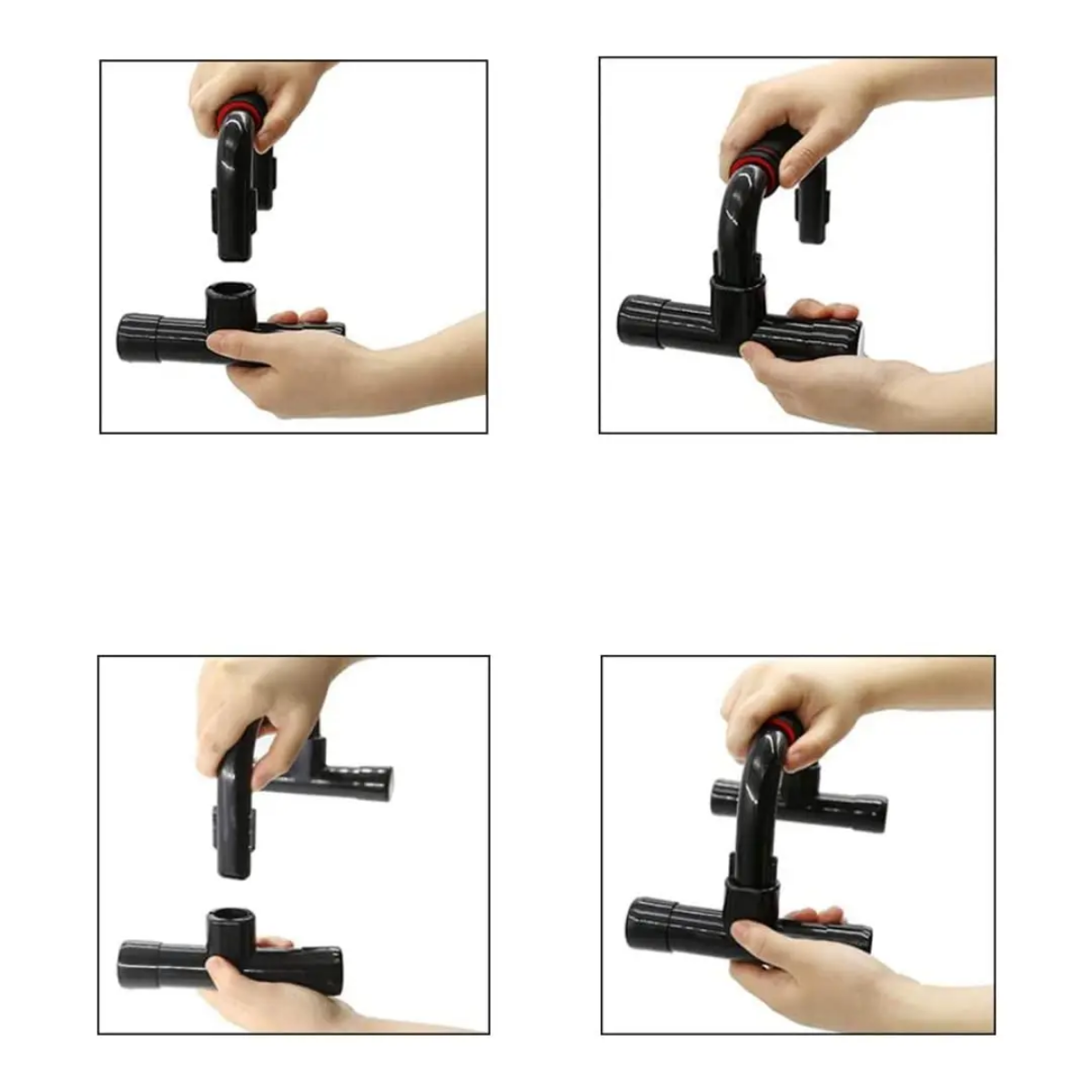 Pack 2 Soportes Flexiones Pecho Push Up Stand Antideslizante-4