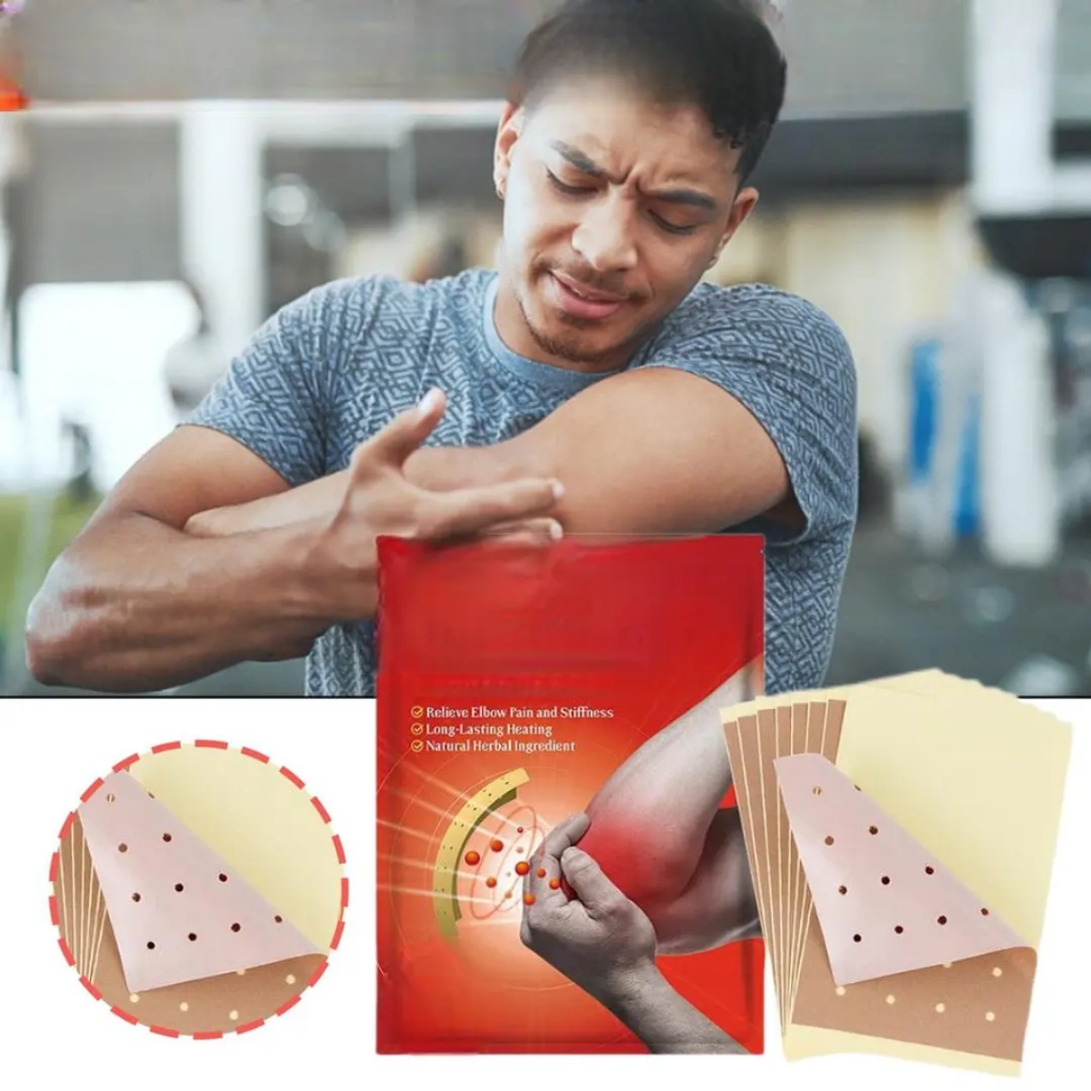 Pack 16 Parches Alivio Dolor Articular Y Muscular Con Calor-2