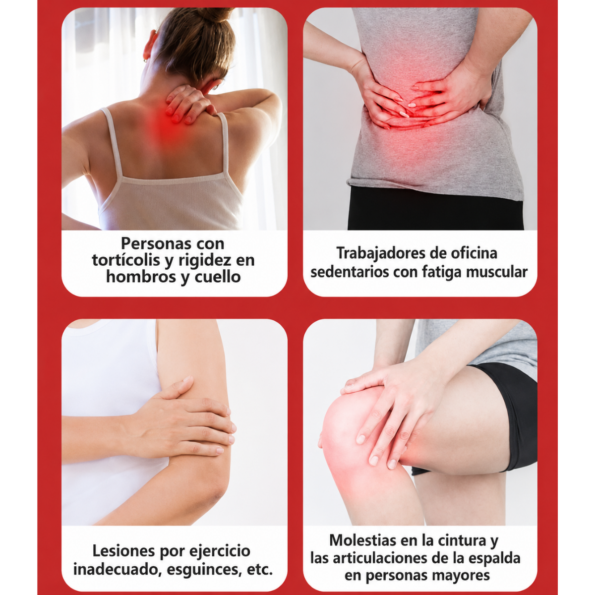 Pack 16 Parches Alivio Dolor Articular Y Muscular Con Calor-3