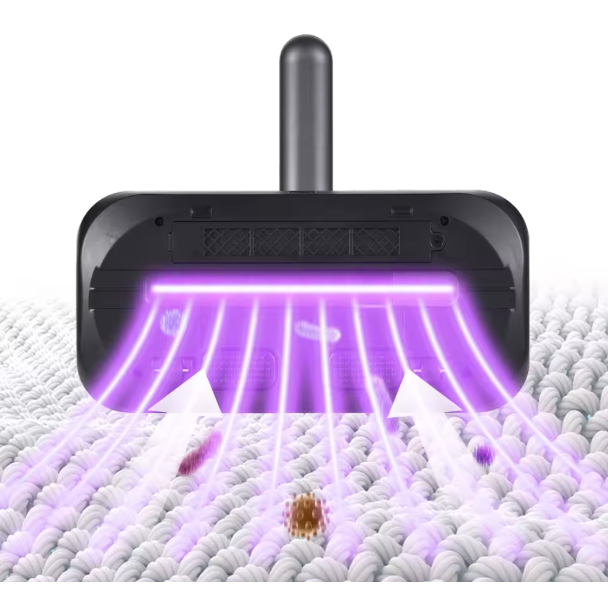 Aspiradora De Mano Inalámbrica Portátil Anti Ácaros Luz Uv-2