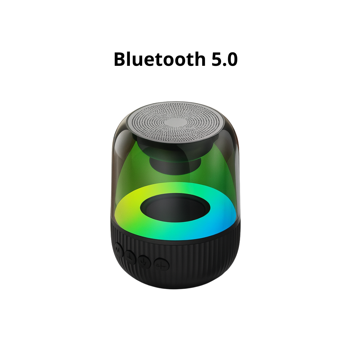 Parlante Altavoz Portátil Bluetooth Con Bajo Luz Rgb Sk3-4